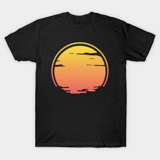 Sunset and cloud T-Shirt